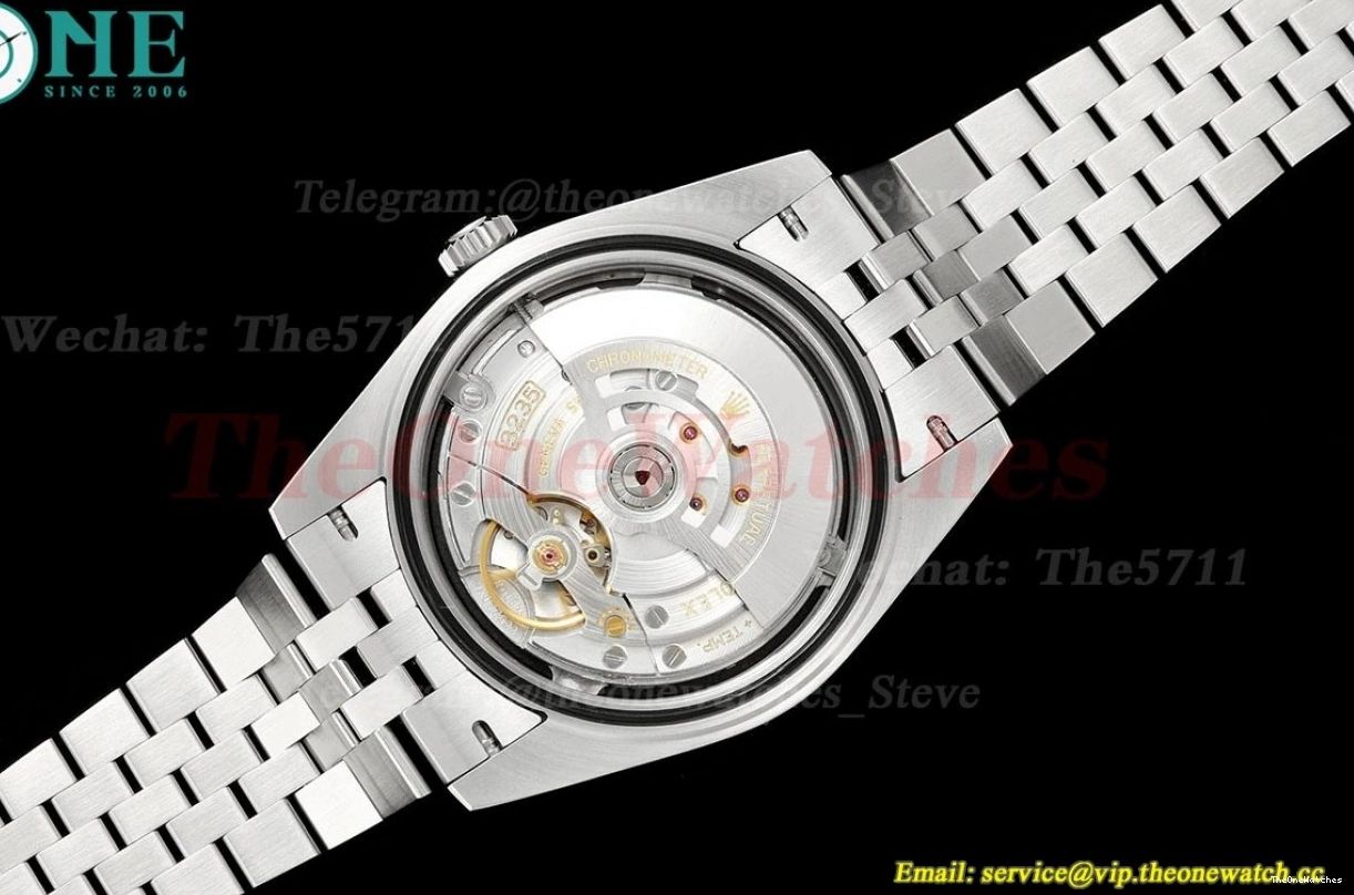 41mm SS 126334 Datejust JQF Dial VR3235 SS Green Jub Textured 0322